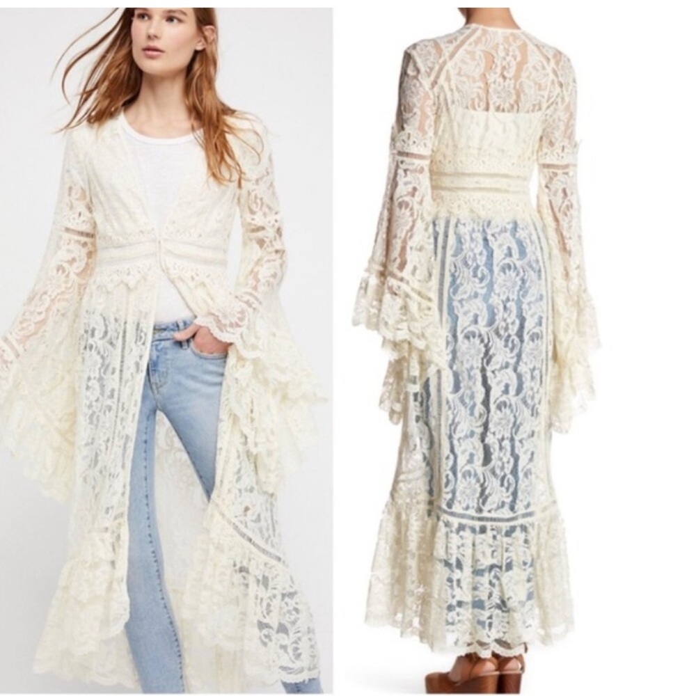 Free People/Spell Rhiannon Cream Duster/Dress